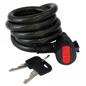 Bloqueo de cable bobina de seguridad para motocicleta Mammoth 12 mm x 1,8 m - Imagen 1 de 1