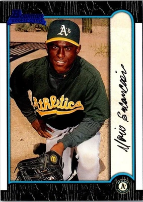 1999 Bowman Mario Encarnacion #171 Oakland Athletics Baseball Card - Image 1 of 2