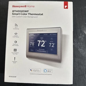 Honeywell RTH9585WF1004/W Programmable Thermostat Smart Color, Gray New - Picture 1 of 8