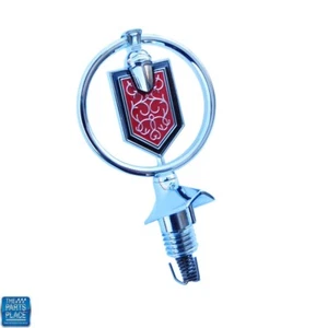 1976-77 Chevrolet Monte Carlo Header Panel Hood Ornament Emblem GM 461979 - Picture 1 of 3