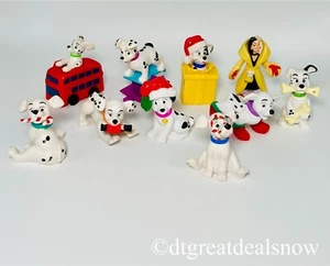 Disney 101 Dalmatians McDonalds Puppy Dogs Toys Play Figures Mixed Lot of 10 - Picture 1 of 4