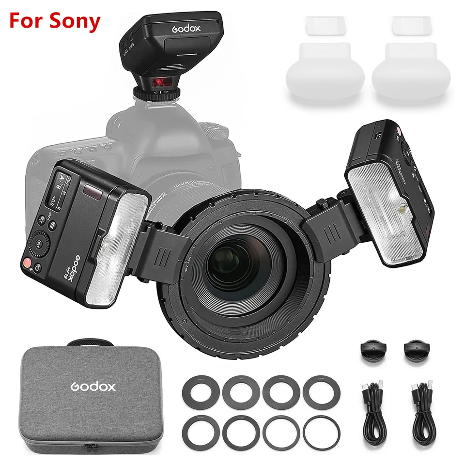 Godox MF12-DK1 Dental Flash System 2.4g Wireless TTL Sony Flash Light Speedlite - Image 1 of 4