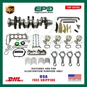 ENGINE CRANKSHAFT + GASKET & REBUILD KIT FOR LAND ROVER 204DTD AJ200 2.0L DIESEL - Picture 1 of 1