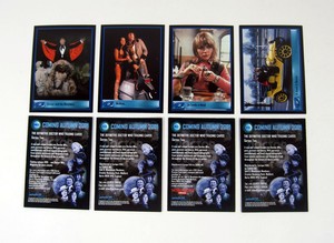 2001 Strictly Ink Doctor Who Definitive Series 2 Promo Card Set (4) Nm/Mt