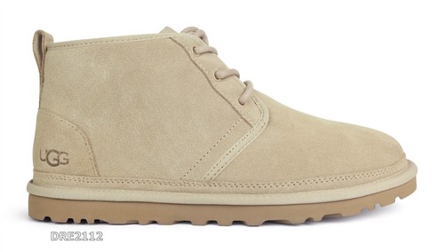 Scarpe UGG Neumel Sand scamosciate pelliccia donna taglia 9 *NUOVE*