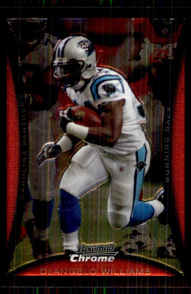 2008 Bowman Chrome DeAngelo Williams Carolina Panthers #BC164 - Image 1 of 2