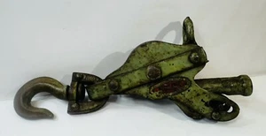 Vintage Moline Iron Works Green Fence-Stretcher Wire Fence Stretch Device - Picture 1 of 4