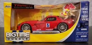 2009 JADA TOYS Diecast 1:24 2008 Dodge Viper SRT10 Track Series #5 RED #53015 - Picture 1 of 12
