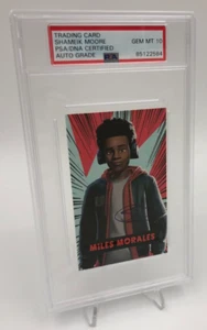 SHAMEIK MOORE PSA AUTO SPIDER-MAN SPIDER-VERSE as MILES MORALES PSA GEM MT 10 - Picture 1 of 13