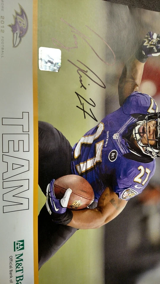 Imagen autógrafa Ray Rice 10 X 15 Foto 1 de 1