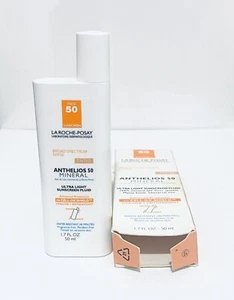 La Roche-Posay Anthelios 50 Tinted Light Fluid Sunscreen 1.7 oz, New Box Damaged - Picture 1 of 1