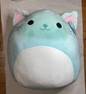 Squishmallows offizielles Kellytoy Plüsch 16 Zoll Sigrid das Kätzchen - NEU mit Etikett - Bild 1 von 2