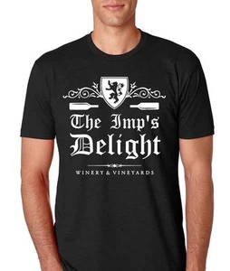 Game of Thrones "The Imp's Delight Winery & Vineyard" Athletic Fit Mens T-Shirt - Picture 1 of 4