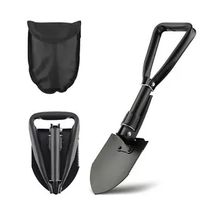 Klappspaten Säge mit Spaten BW Tasche Bundeswehr Outdoor Schaufel Hacke Schüppe - Bild 1 von 7