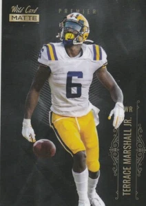 2021 Wild Card Matte Terrace Marshall Jr. Premier MBC-13 - Picture 1 of 2