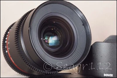 Bower (Rokinon) 16mm T2.2 Cine ED AS UMC CS Wide Angle Lens f/ Sony Alpha - Mint - Image 1 of 4
