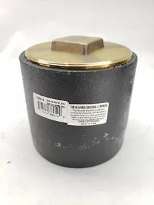 4 Zoll Glattes Ende Gusseisen C38014 Reinigung langes Muster mit 3-1/2 Zoll Countersun - Bild 1 von 5