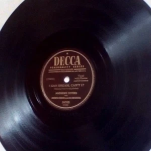 Andrews Sisters The Wedding of LiLi Marlene Decca 24705 I Can Dream,Can't I? - Picture 1 of 6