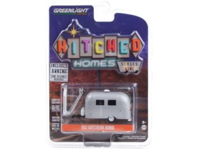AIRSTREAM Bambi - Wohnwagen / Camper - 1961 - silver - Greenlight 1:64 - Bild 1 von 4