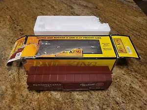 READ MTH Rail King Pennsylvania 28667 "Route of the Turbine" Box Car #30-7437 - Picture 1 of 9