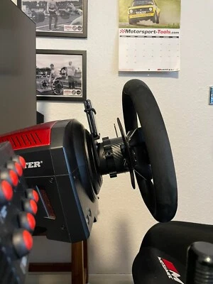 Hub Extender for Thrustmaster add on wheels and base  3DPrinted Strong PETG - Image 1 of 4