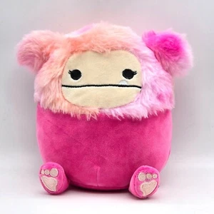 Squishmallows 8 in. Hailey the Pink Bigfoot Yeti Plush Stuffed Toy NWOT Original - Picture 1 of 8