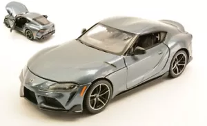 MODELLINO AUTO STATICO MAISTO TOYOTA SUPRA GR SILVER MODELLISMO SCALA 1:24 - Foto 1 di 4