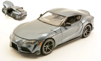 MODELLINO AUTO STATICO MAISTO TOYOTA SUPRA GR SILVER MODELLISMO SCALA 1:24 - Immagine 1 di 4
