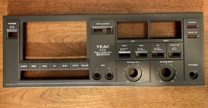 Teac A-103 Cassette Deck Front Panel Facia Part Clean No Scratches Or Damage - Picture 1 of 5