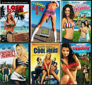 6 New Cult Late Night DVD Lot Teen Comedy Who is Your Daddy National Lampoon - Imagen 1 de 7