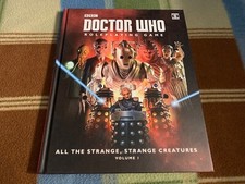 Doctor Who All the Strange, Strange Creatures Volume 1  RPG Cubicle 7