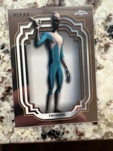 Tarjeta base Disney Topps cromada 2024 The Incredibles Frozone #100 - Imagen 1 de 1