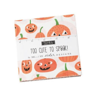 Moda Too Cute To Spook Charm Pack By Me And My Sister 100% Cotton