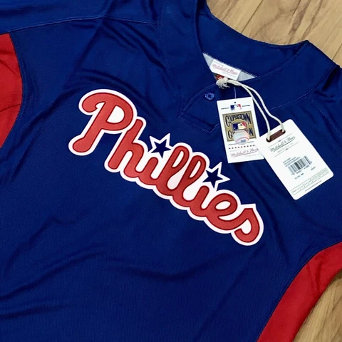 Roy Halladay #34 Phillies Authentic Mitchell & Ness 2010 Mens Jersey Sz 36 SMALL Cover
