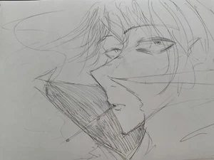 24 By 18 Inch Anime Sketch Drawing By Artist Valentino - Picture 1 of 1