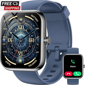 Smart Watch(Answer/Make Calls), 1.83" Smartwatch for Men Women Alexa Built-In, F - Bild 1 von 14