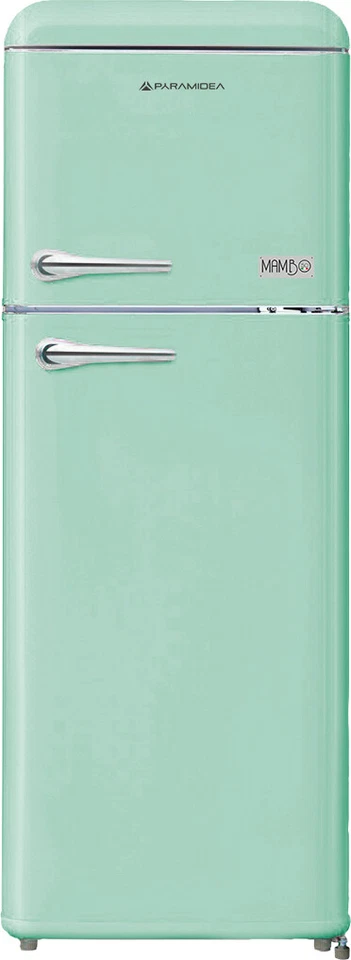 PYRAMIDEA Frigorifero Doppia Porta 240 Litri Classe E Statico Verde MAMBO249G