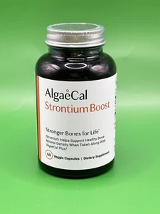 Strontium Boost Stronger Bones 60 Veggie Capsules Exp 10/2027 (dented) See Photo - Picture 1 of 5