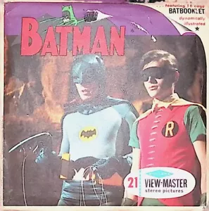 Carretes Batman 1966 Adam West Burt Ward Viewmaster - Imagen 1 de 9