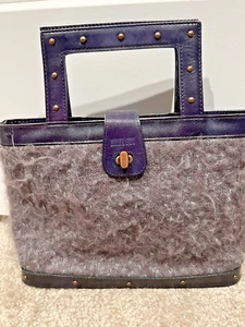 ANNA SUI Tweed Hand Bag - Picture 1 of 7