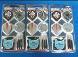 3 Packs Of UNICORN Dart Accessory Kits (Soft Tip) - Picture 1 of 3