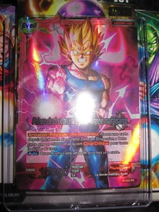 DRAGON BALL SUPER PRINCE DESTRUCTEUR VEGETA FRAPPE MALFAISANTE P-025 PR Scéllée - Picture 1 of 2