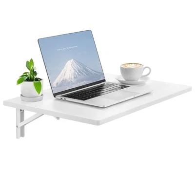 VEVOR Wall Mounted Folding Table 23.6 x 15.7 in Fold Down Desk for Home Office - Image 1 of 4