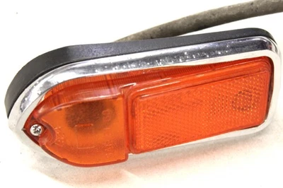 Conjunto de lente de luz marcadora frontal izquierda MG MGB 1970-1980 original OEM Foto 1 de 4