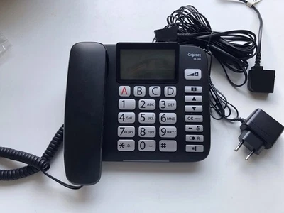 Gigaset DL580 Schnurgebundenes  Telefon Beleuchtetes Display Große Tasten - Bild 1 von 4