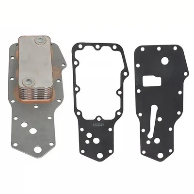 3pcs/set  Oil Cooler w/ Gaskets For Dodge Cummins 5.9L 6B 6BT 1989-1997 3942914 - Image 1 of 4