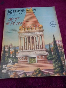 SUCESO magazine 7 WONDERS MAUSOLEUM HALICARNASSUS helguera MARILYN MONROE HITLER - Picture 1 of 8