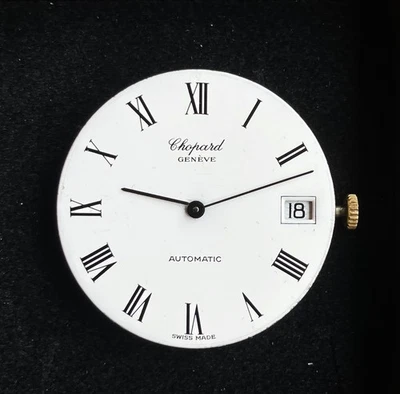 Chopard 2-67 Automatik Uhrwerk Mikrorotor + Zeiger Zifferblatt Krone Läuft - Image 1 of 3