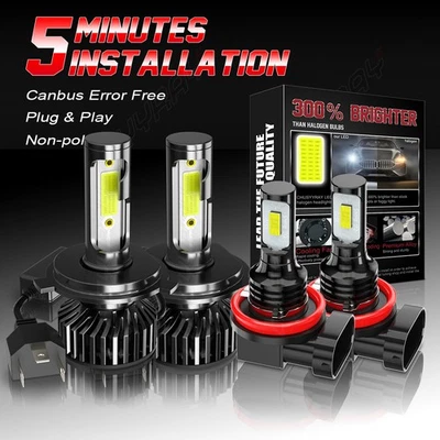 Faros antiniebla LED para camioneta Honda Ridgeline doble cabina 3,5 L 2006-2014 Foto 1 de 4