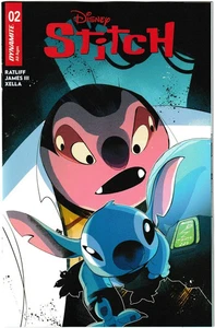 Stitch #2 Cubierta D George Kambadais Dynamite Disney - Imagen 1 de 2